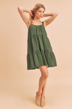 Frances Dress (Emerald)