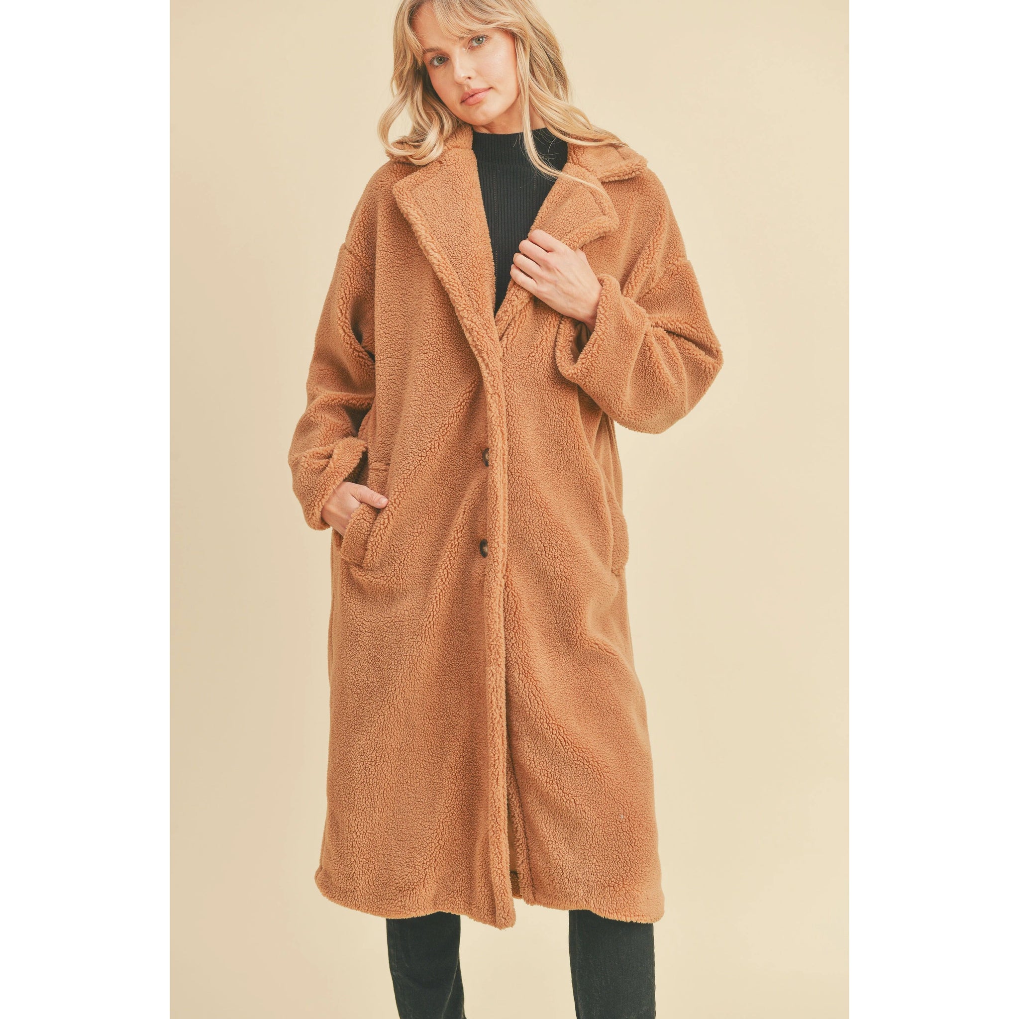 Piper Fleece Fur Coat