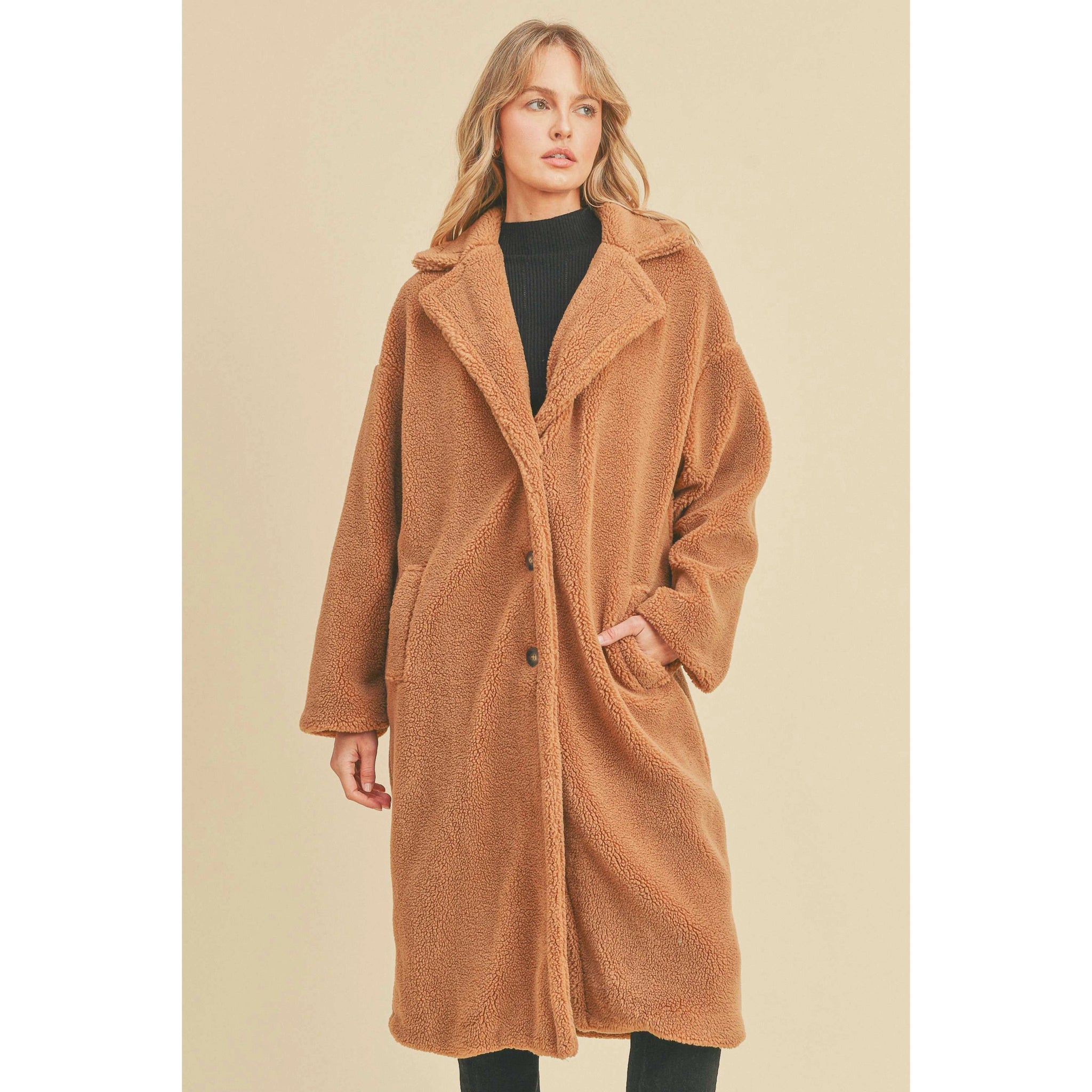 Piper Fleece Fur Coat