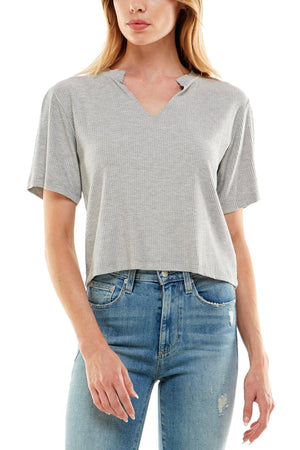 Harper Ribbed Tee